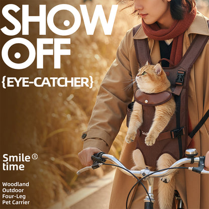 SMILE TIME Hug Pack Flex-Fit Pet Carrier