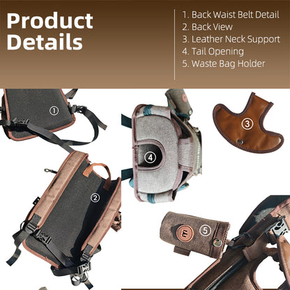 SMILE TIME Hug Pack Flex-Fit Pet Carrier