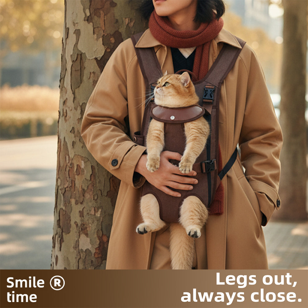 SMILE TIME Hug Pack Flex-Fit Pet Carrier