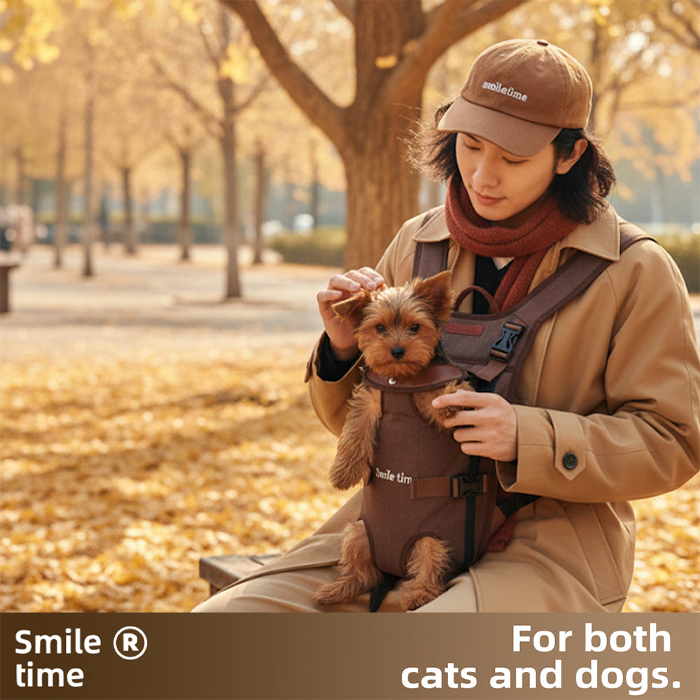 SMILE TIME Hug Pack Flex-Fit Pet Carrier