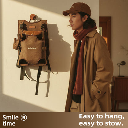 SMILE TIME Hug Pack Flex-Fit Pet Carrier