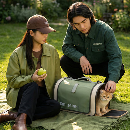 SMILE TIME Fresh-Core Interchangeable Pet Carrier 45.7x25.7x25.5cm