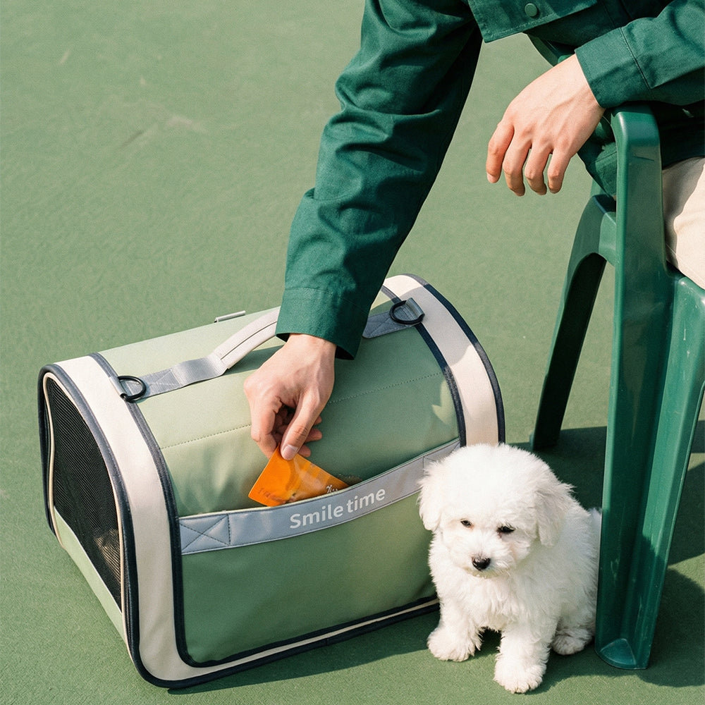 SMILE TIME Fresh-Core Interchangeable Pet Carrier 45.7x25.7x25.5cm