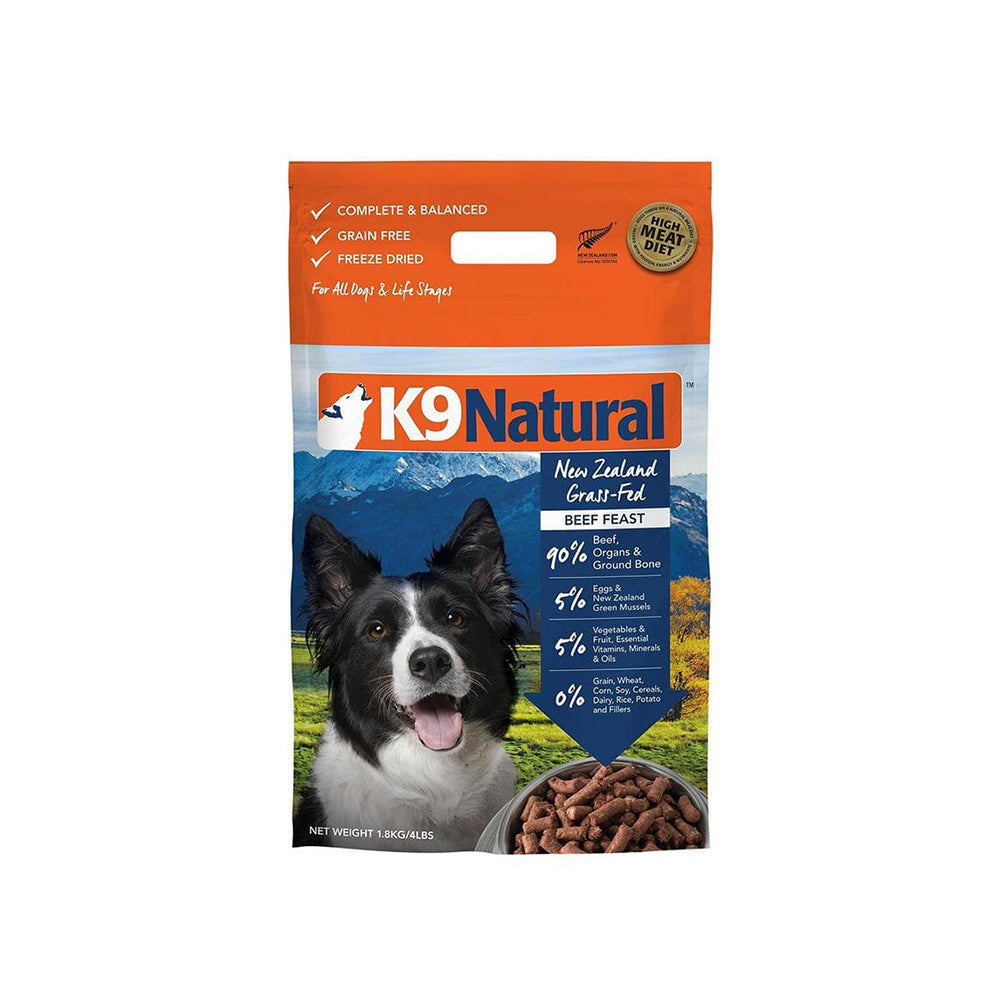 K9 NATURAL Beef Freeze Dried Dog Food