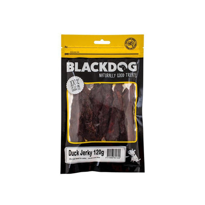 BLACKDOG Duck Jerky Dry Dog Treats 120g