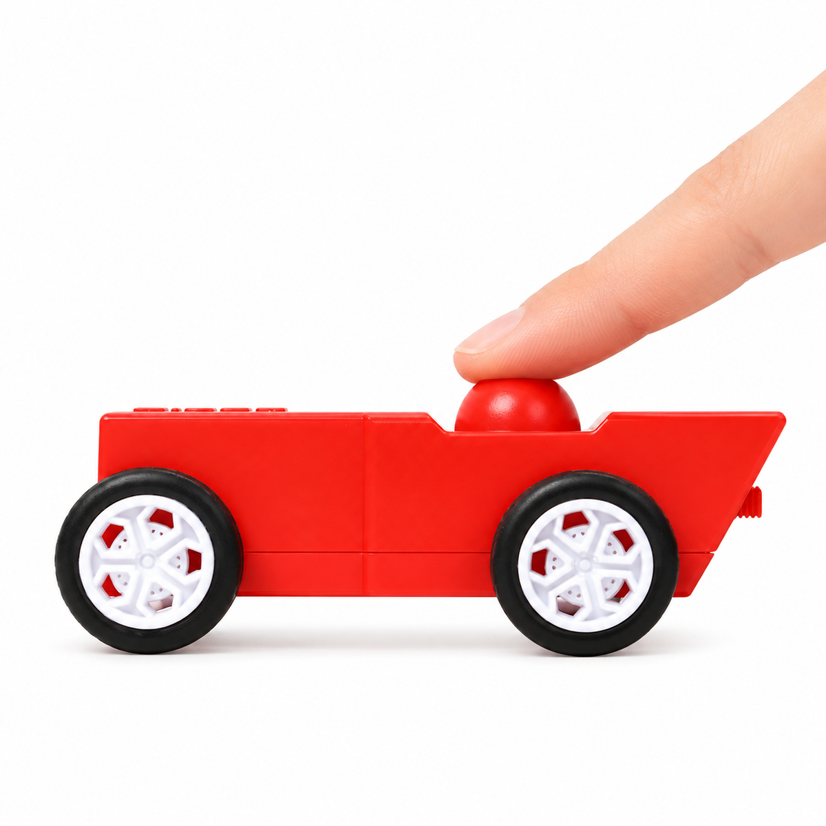 PIDAN Cat Pull Back Toy Car Red