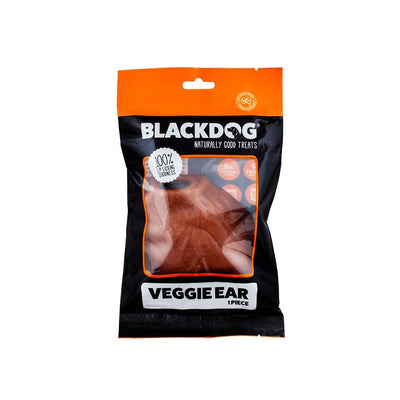 BLACKDOG Veggie Ear Dry Dog Treats 1pc