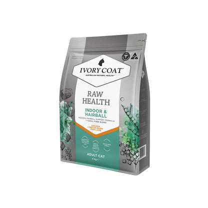 IVORY COAT Raw Health Indoor & Hairball Cat Food