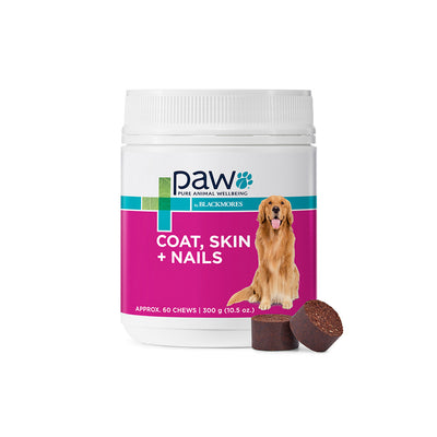 PAW Dog Coat Skin & Nails Chews 300g