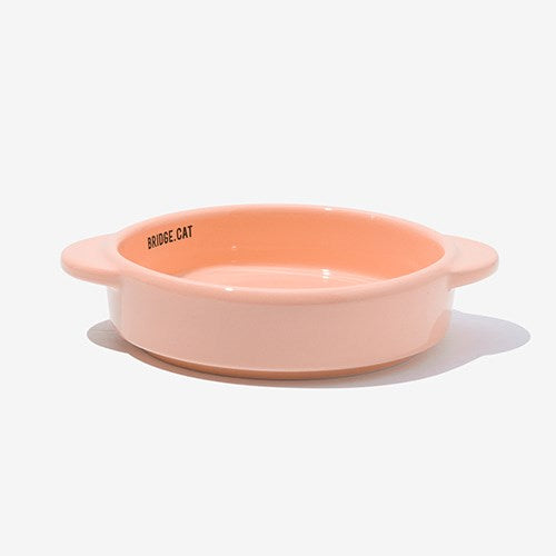 BRIDGE CAT Mini Pot - Glossy Peach Pink