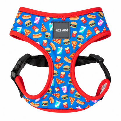 FUZZYARD Supersize Me Step-In Dog Harness – Medium & Large