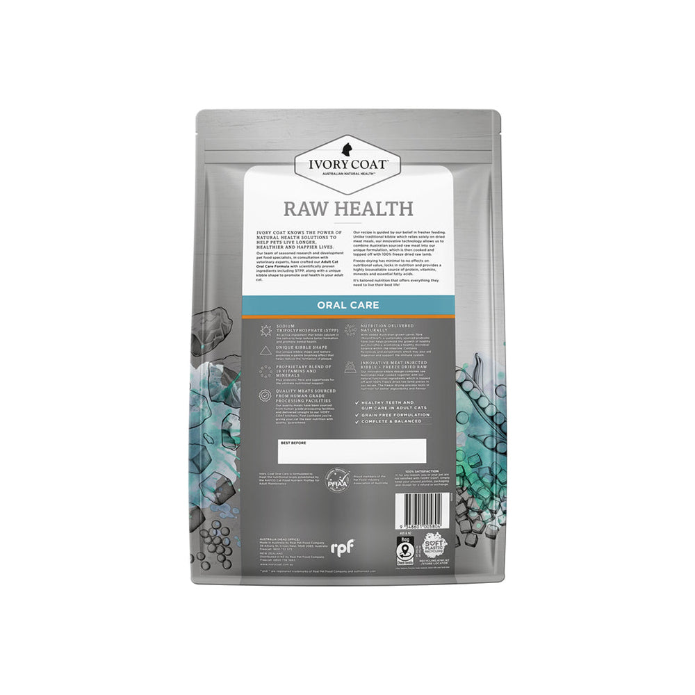 IVORY COAT Raw Health Oral Care Cat Food