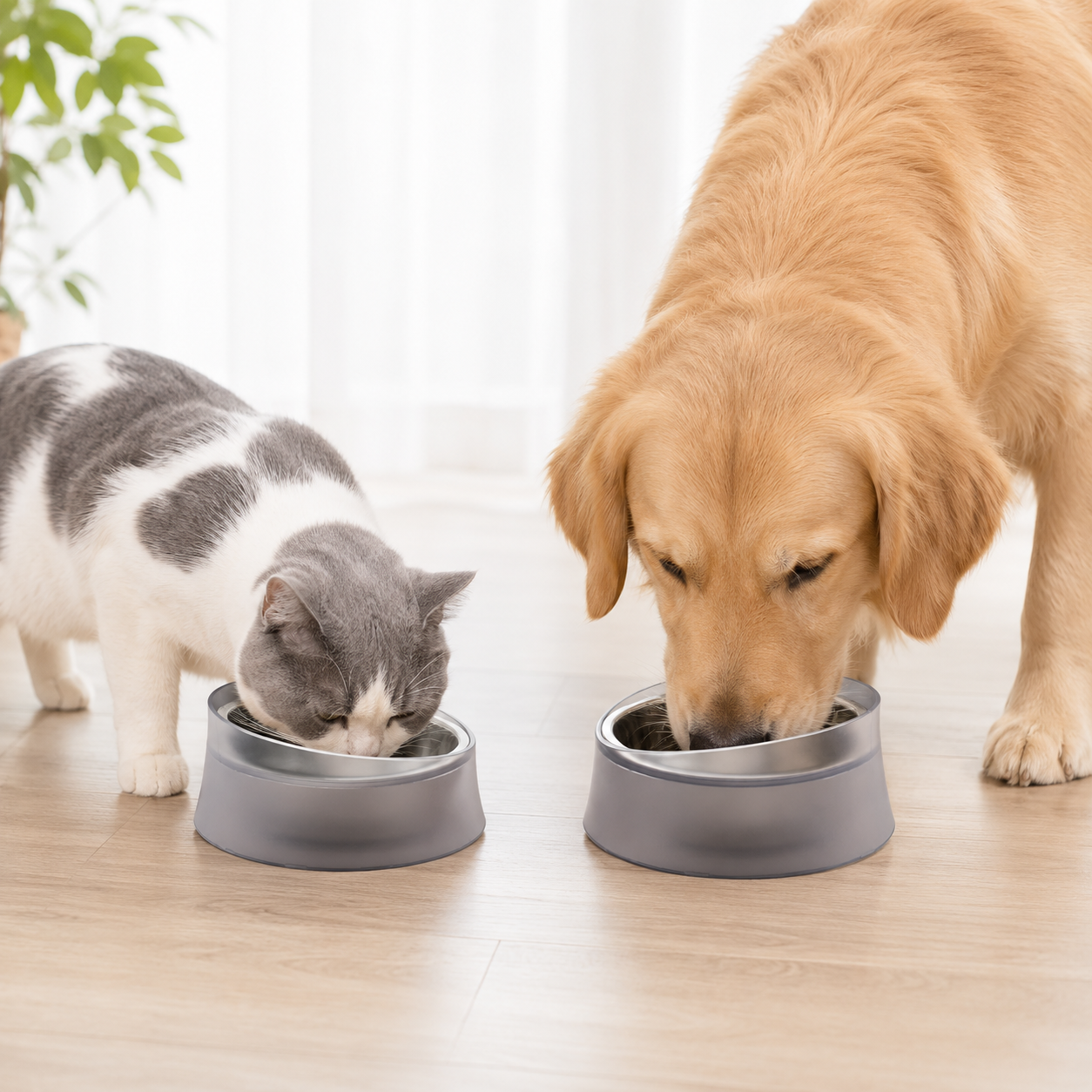 PIDAN Pet Bowl Volcano Grey