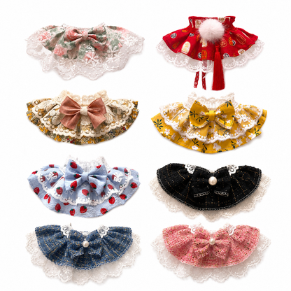Pet Lace Bib Cute Soft Comfortable