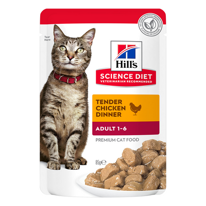 HILLS Science Diet Chicken Adult Wet Cat Food