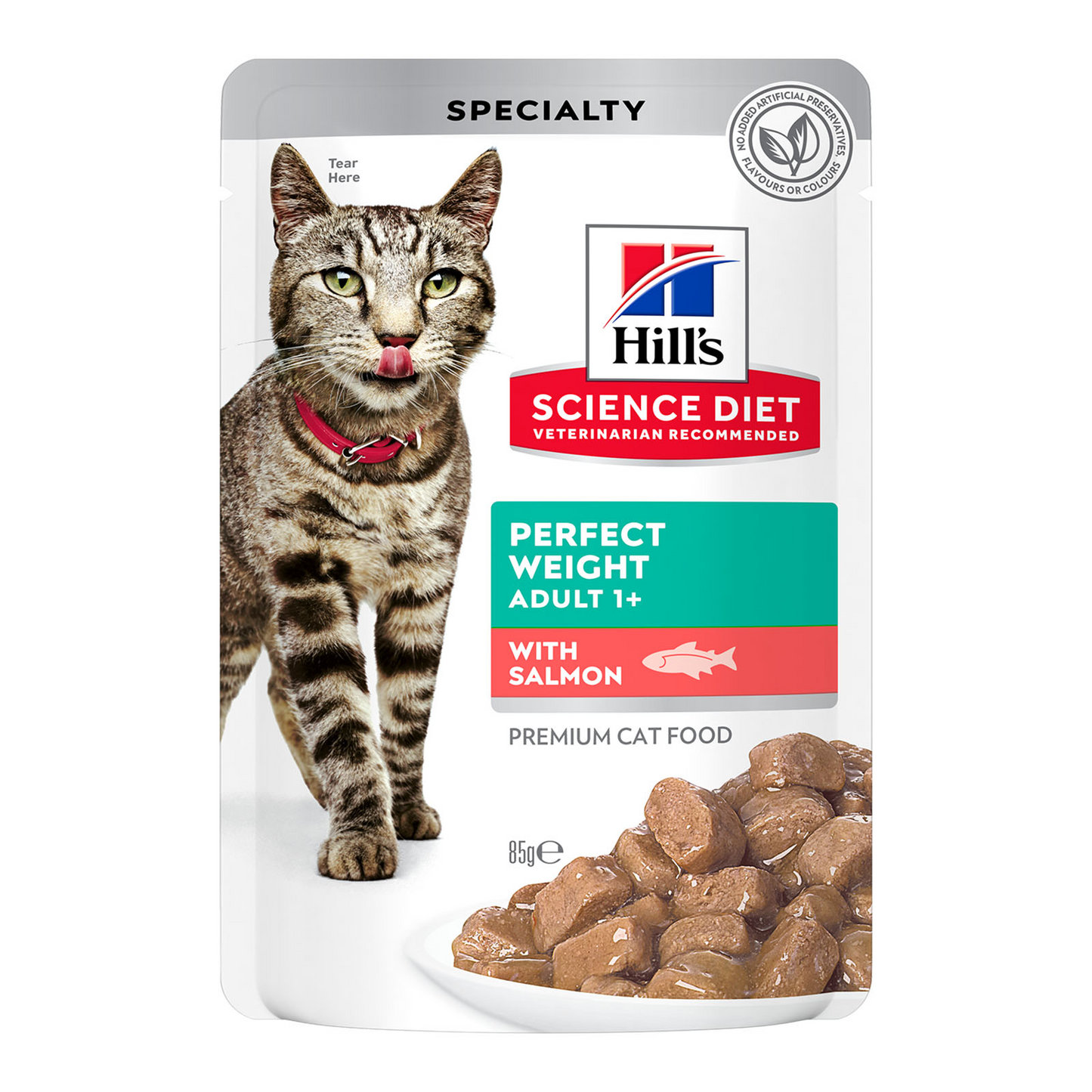 HILLS Science Diet Perfect Weight Salmon Adult Wet Cat Food