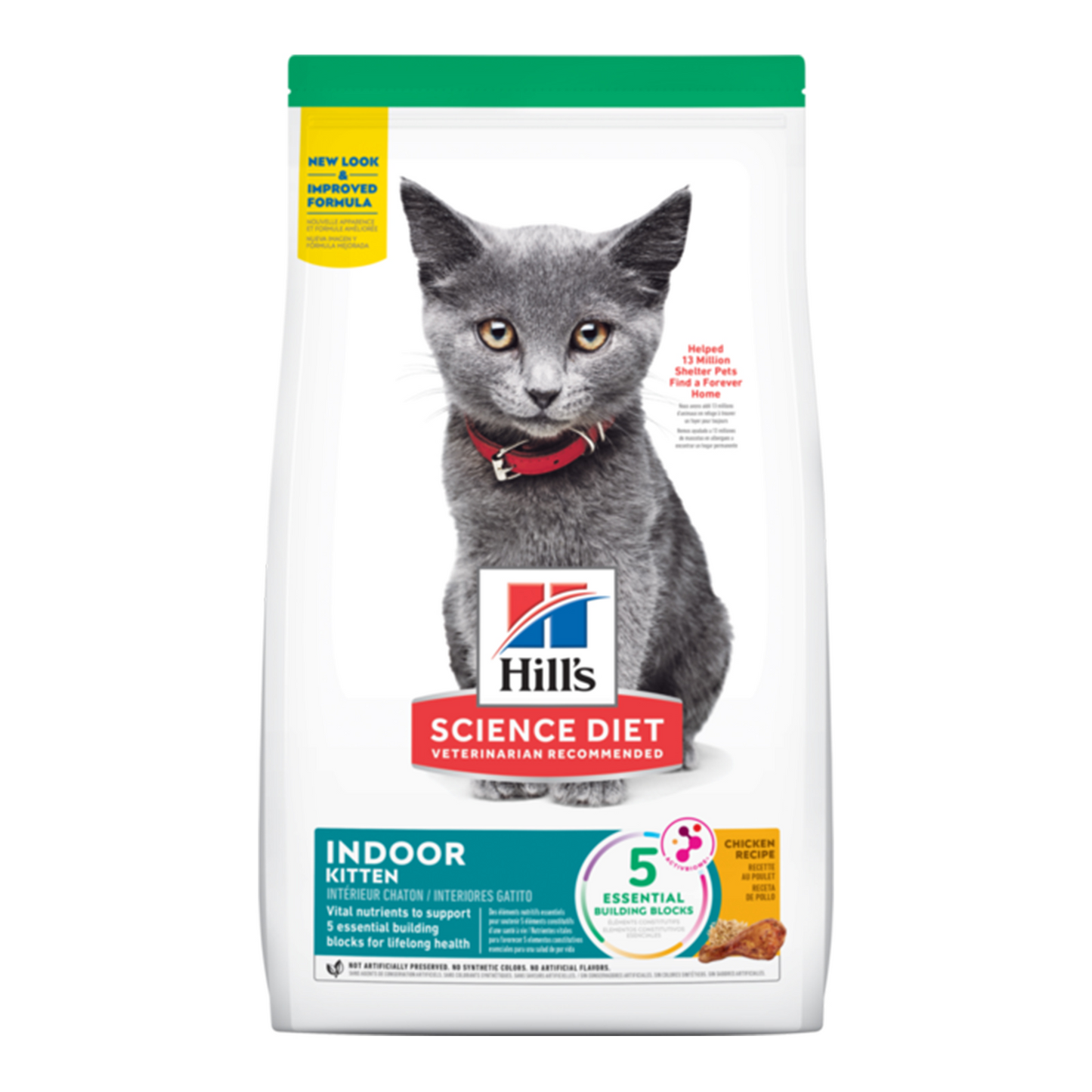 HILLS Science Diet Chicken Indoor Kitten Dry Cat Food