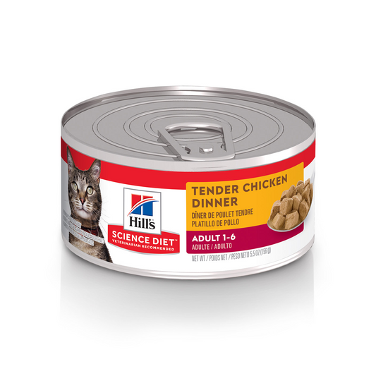 HILLS Science Diet Tender Chicken Dinner Adult Wet Cat Food
