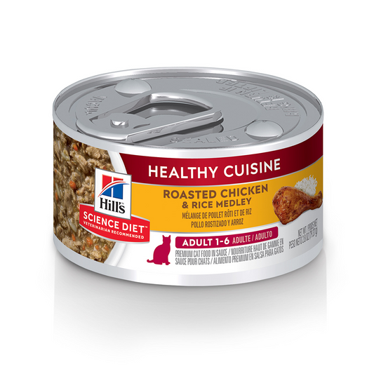 HILLS Science Diet Healthy Cuisine Chicken Adult Wet Cat Food