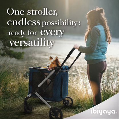 IBIYAYA Bigbuddy Stroller And Crate Combo