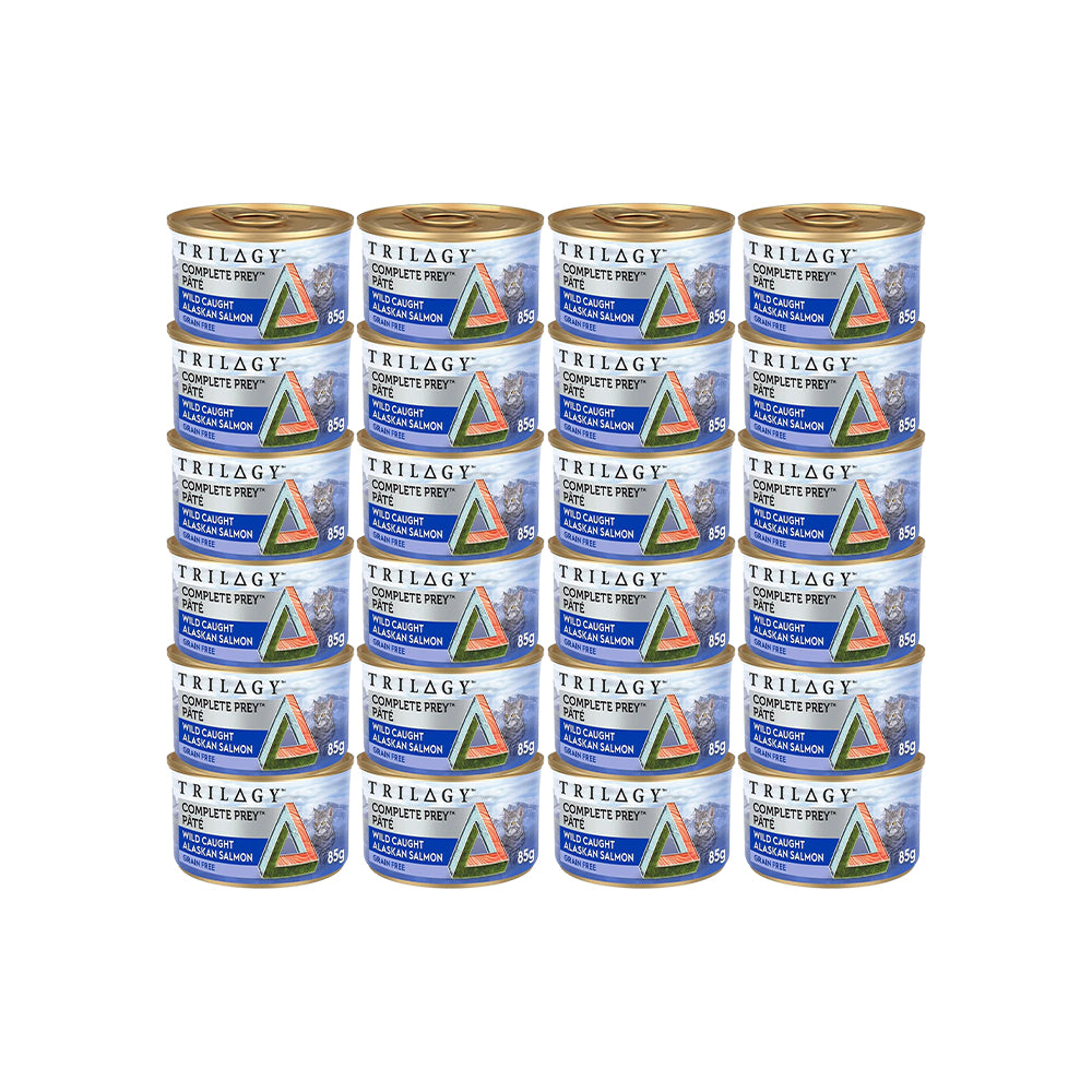 TRILOGY Complete Prey Pate Salmon Adult  Canned Cat Food