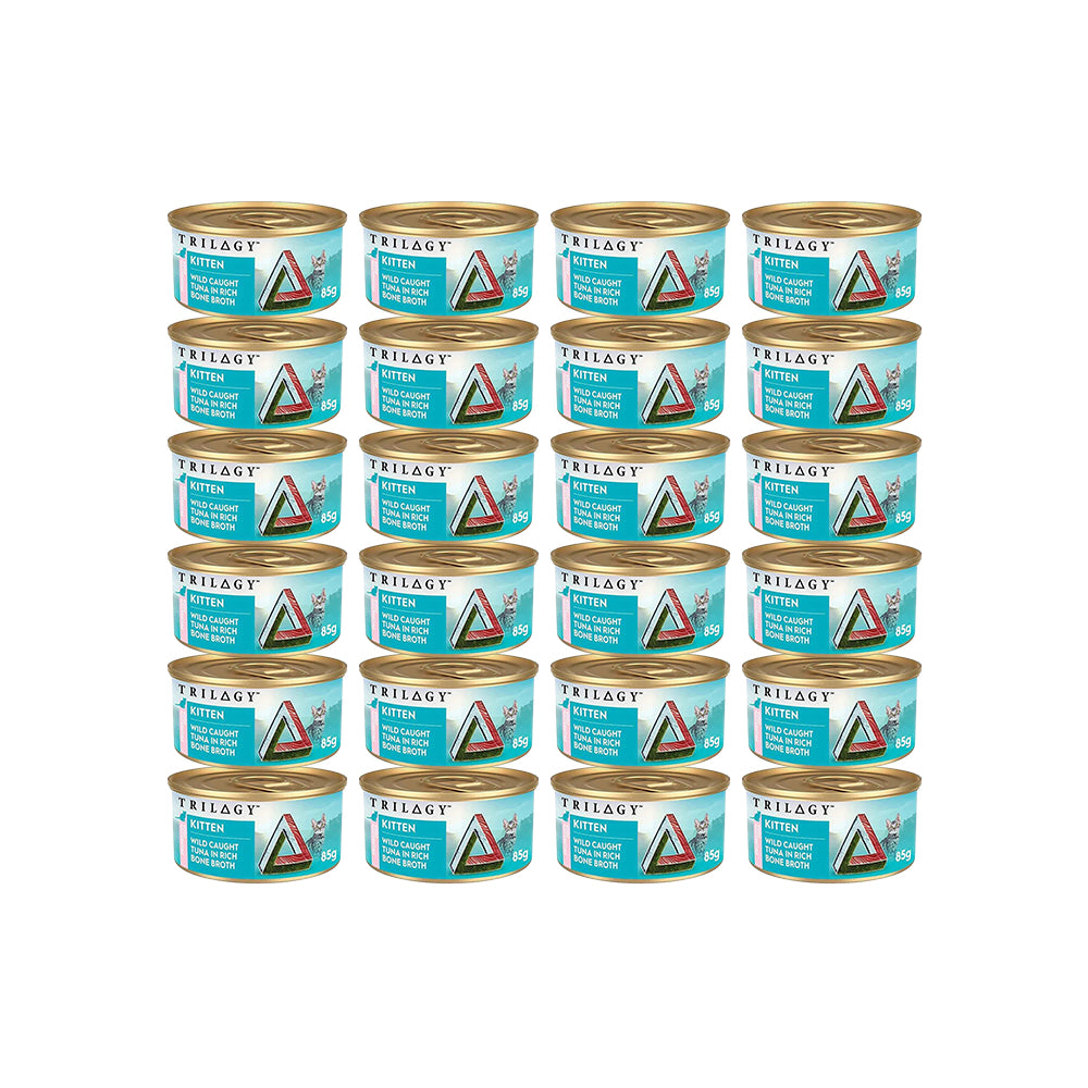 TRILOGY Wild Caught Tuna in Bone Broth Kitten Canned Cat Food