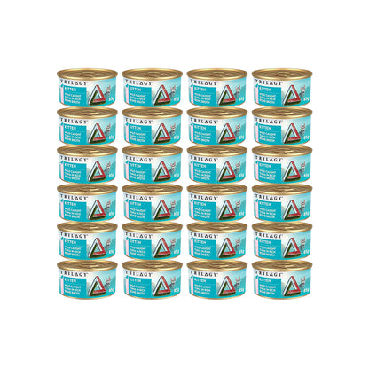 TRILOGY Wild Caught Tuna in Bone Broth Kitten Canned Cat Food