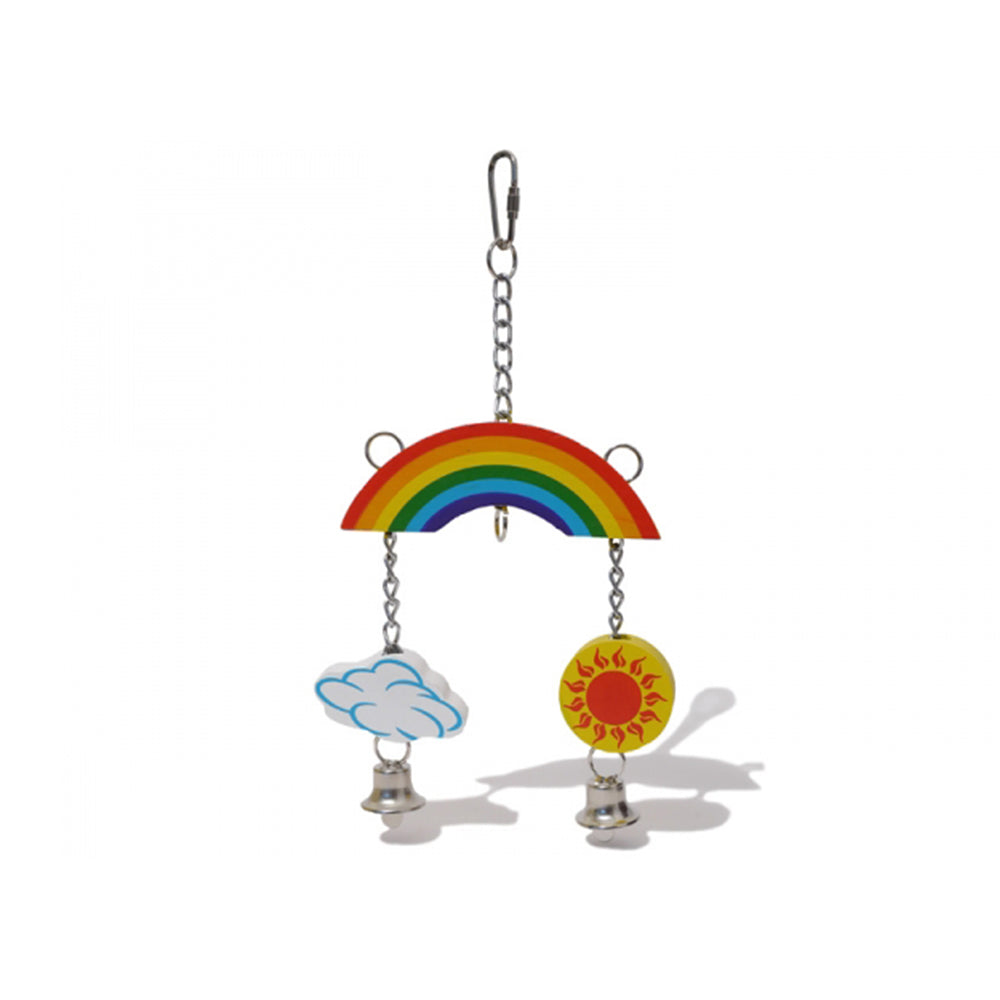 ROSEWOOD Woodies Rainbow Mobile Small Animal Activity Toy