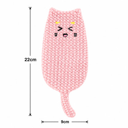 Cat Toy Plush Crinkle Sound Interactive Chew Toy