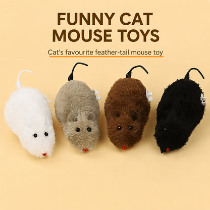 Cat Toy Plush Crinkle Sound Interactive Chew Toy