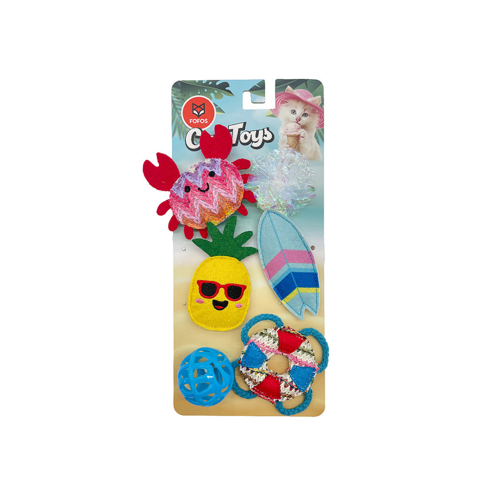 FOFOS Sealife Cat Toy -  No.2 6pcs