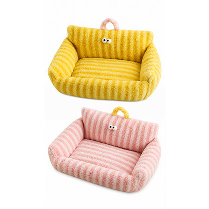 Plush Pet Sofa Bed Cozy Warm