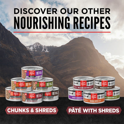 ORIJEN Chunks & Shreds - Beef & Tuna Entrée Wet Cat Food