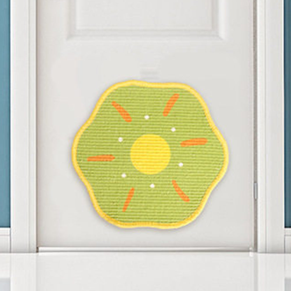 Dopamine Colour Sisal Wall-Mounted Cat Scratching Pad - Heavy Duty Anti-Shed (Self-Adhesive)