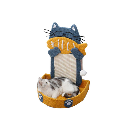 Cat Scratcher with Bed – Scratching Board and Resting Cat Bed