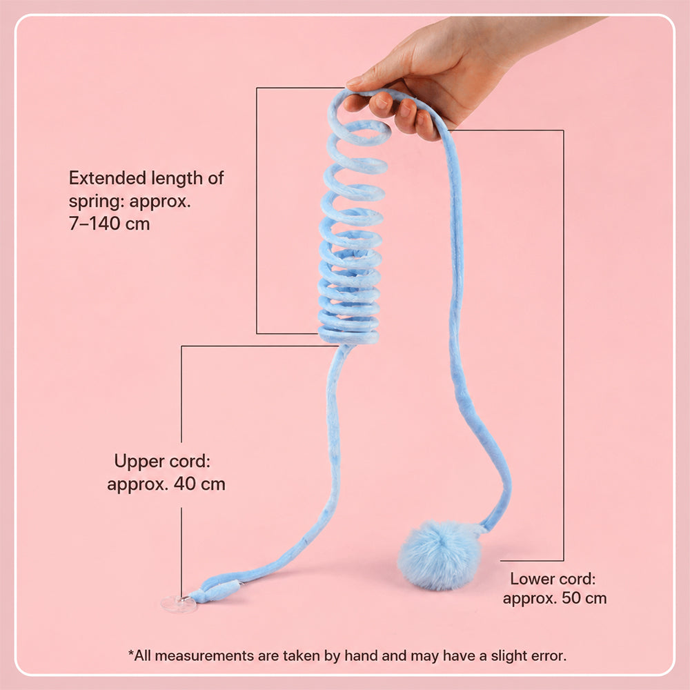 Cat Spring Toy | Suction Cup | Interactive Self-Play