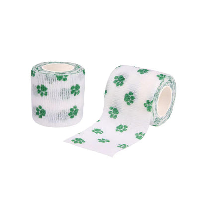Pet Self-Adhesive Bandage – Vet Wrap Cohesive No-Glue for Cats & Dogs