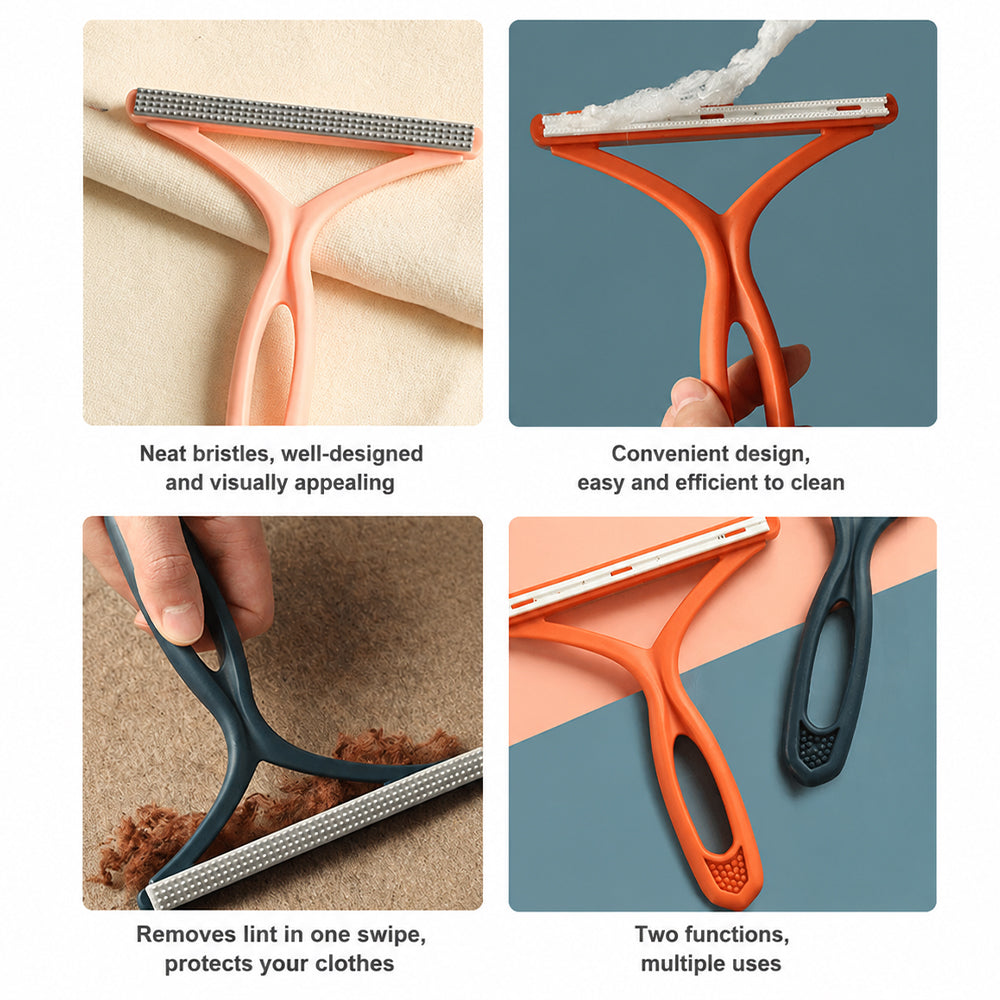 Pet Hair Remover Lint Roller Double Sided Reusable Manual