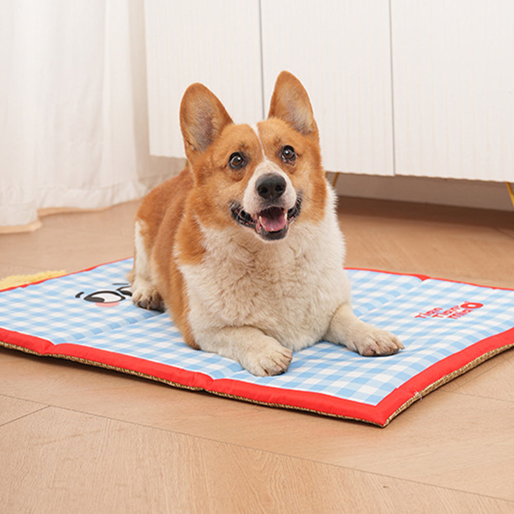 Reversible Cooling Pet Mat – Waterproof Non-Slip All-Season Bed Pad