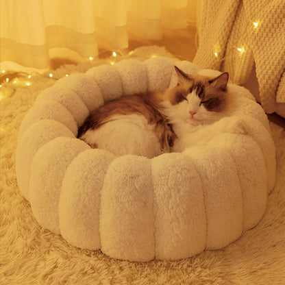 Cat Bed | Cozy Soft Deep Sleep Nest All Season