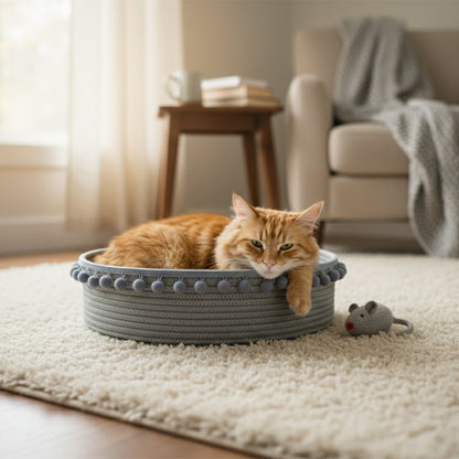 Natural Jute Cat Scratcher Mat