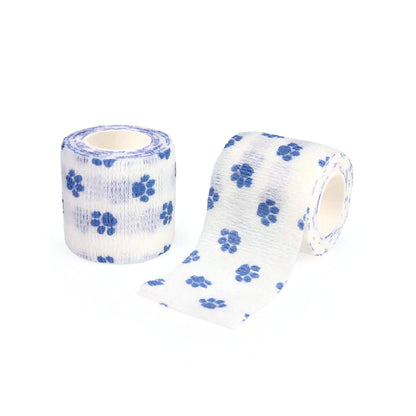 Pet Self-Adhesive Bandage – Vet Wrap Cohesive No-Glue for Cats & Dogs