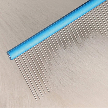 Pet Steel Comb Grooming Detangling Fine Tooth
