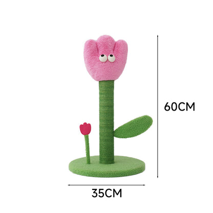 ZEZE Tulip Cat Tree Scratching Post