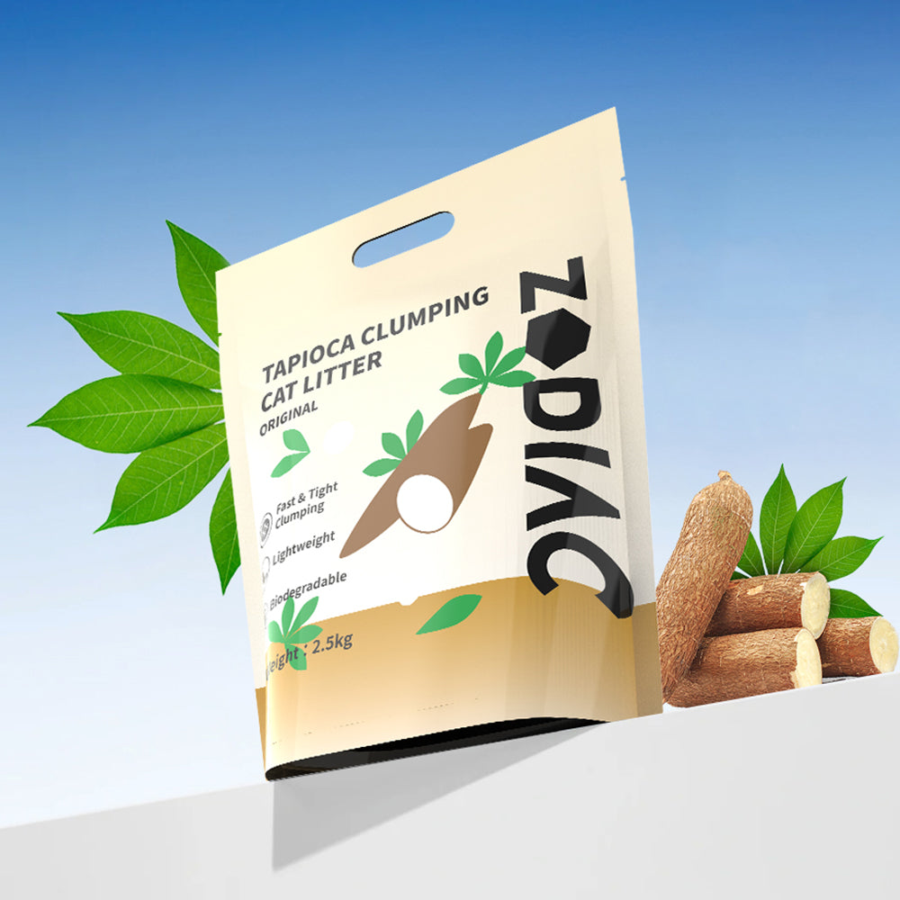 ZODIAC Advanced Clumping Cat Litter – Tofu Mix With Puffed Tapioca - Original