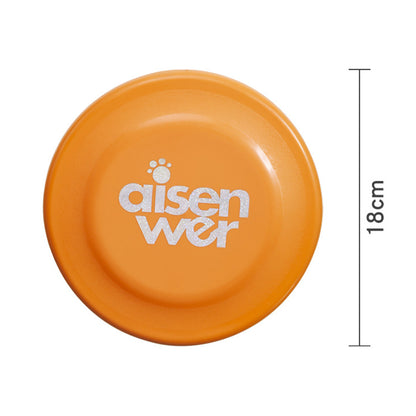 Durable Dog Flying Disc – Chew-Resistant Fetch Toy 18cm