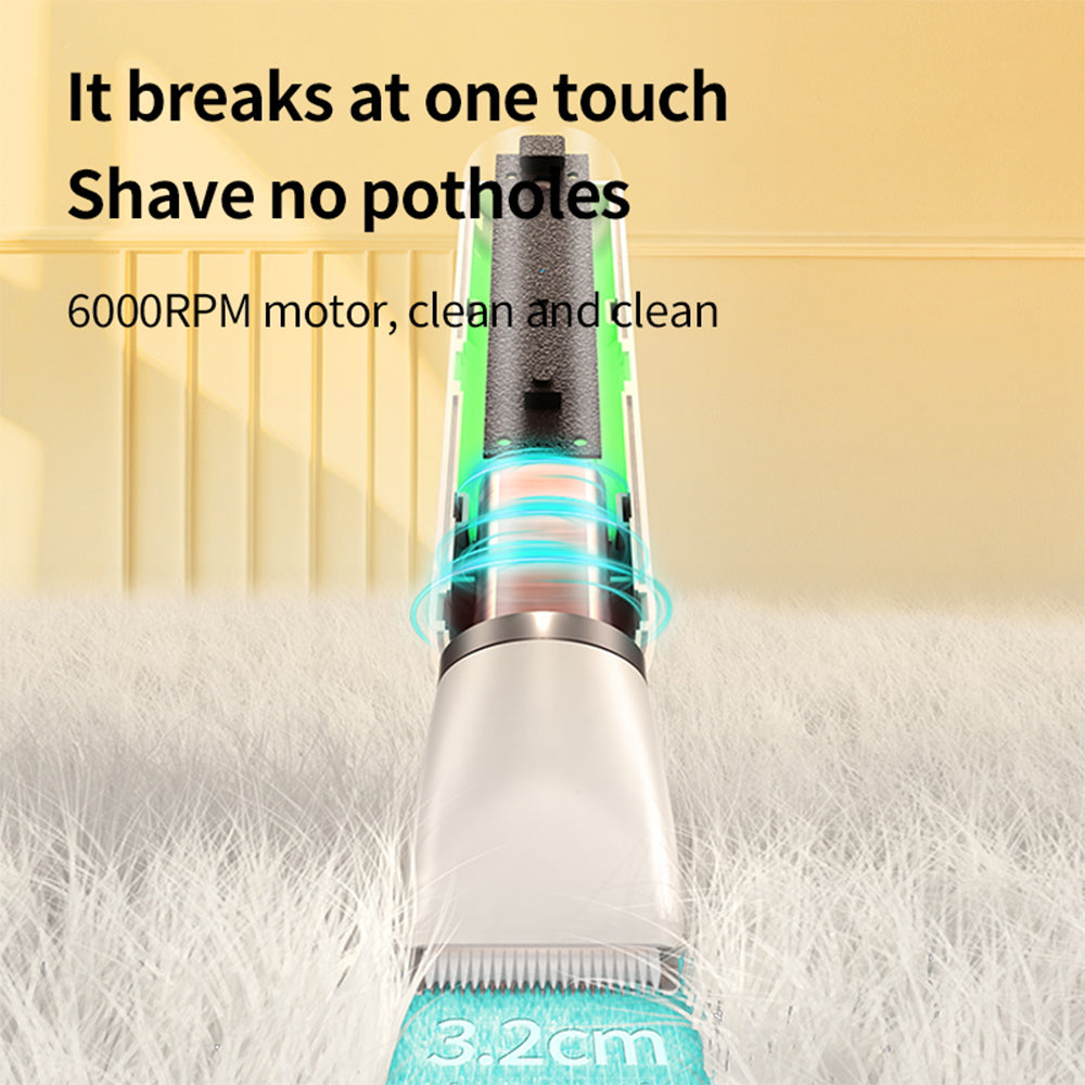 PAKEWAY Clean & Smart LED Clipper 3 In 1 - White