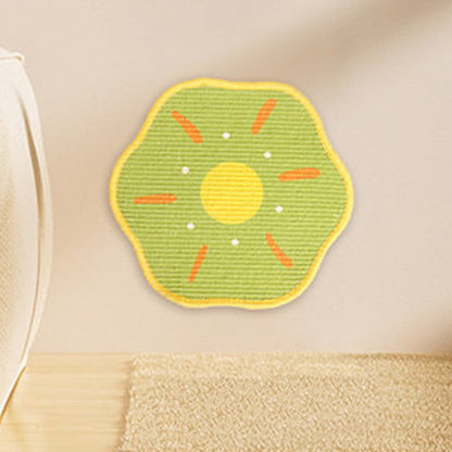 Dopamine Colour Sisal Wall-Mounted Cat Scratching Pad - Heavy Duty Anti-Shed (Self-Adhesive)