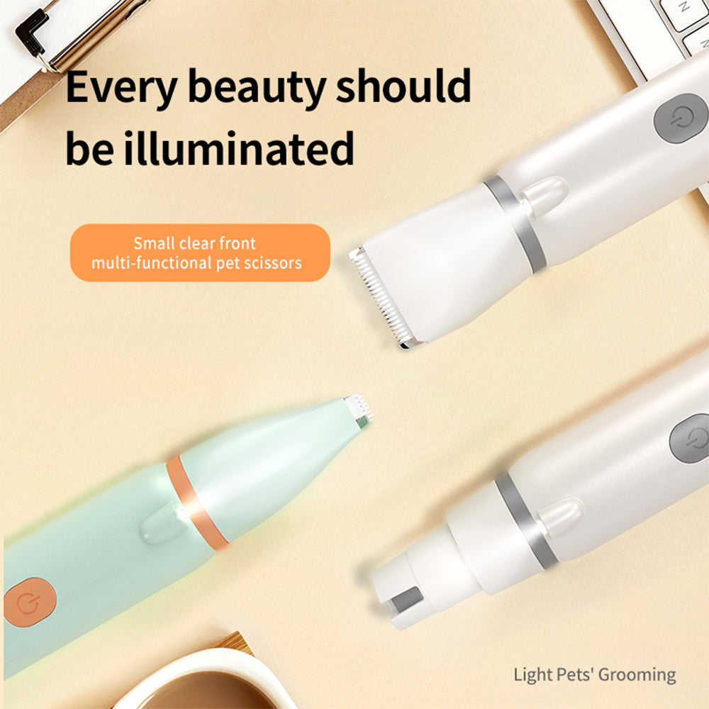 PAKEWAY Clean & Smart LED Clipper 3 In 1 - White
