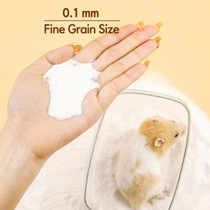 Small Pet Bath Sand – Natural Dust Bath 500g